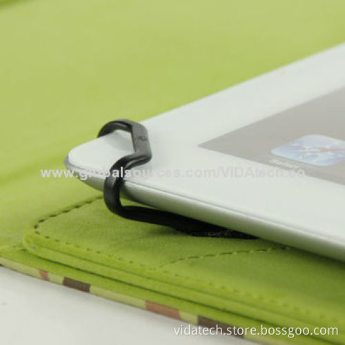 Camouflage Pattern Universal Leather Case with Card Slot and Holder, for Tablet PC